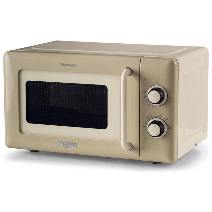 Ariete Forno a Microonde Vintage 800W 20L Beige