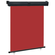 Tenda Laterale per Terrazzo 140x250 cm Rossa cod mxl 70432