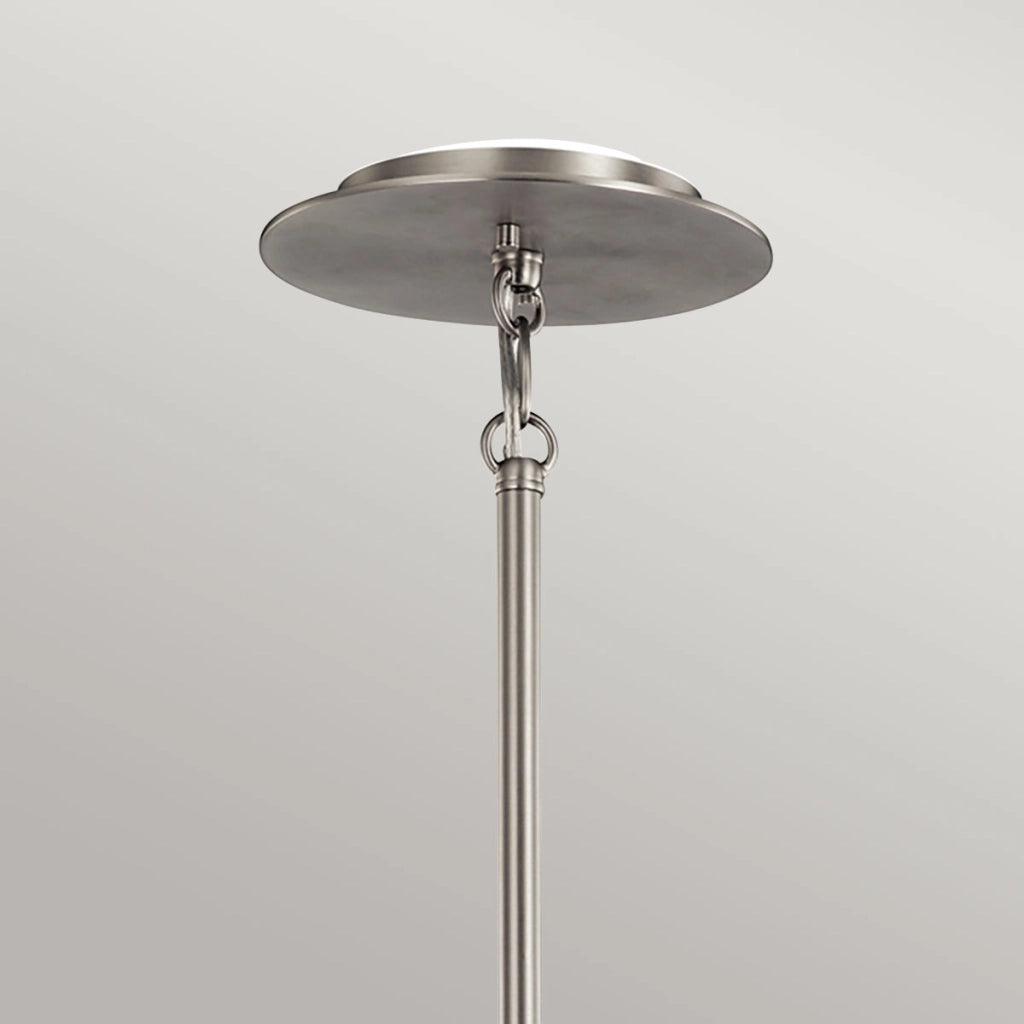 Lampada sospensione Roswell nichel spazzolato 3xE27 Kichler
