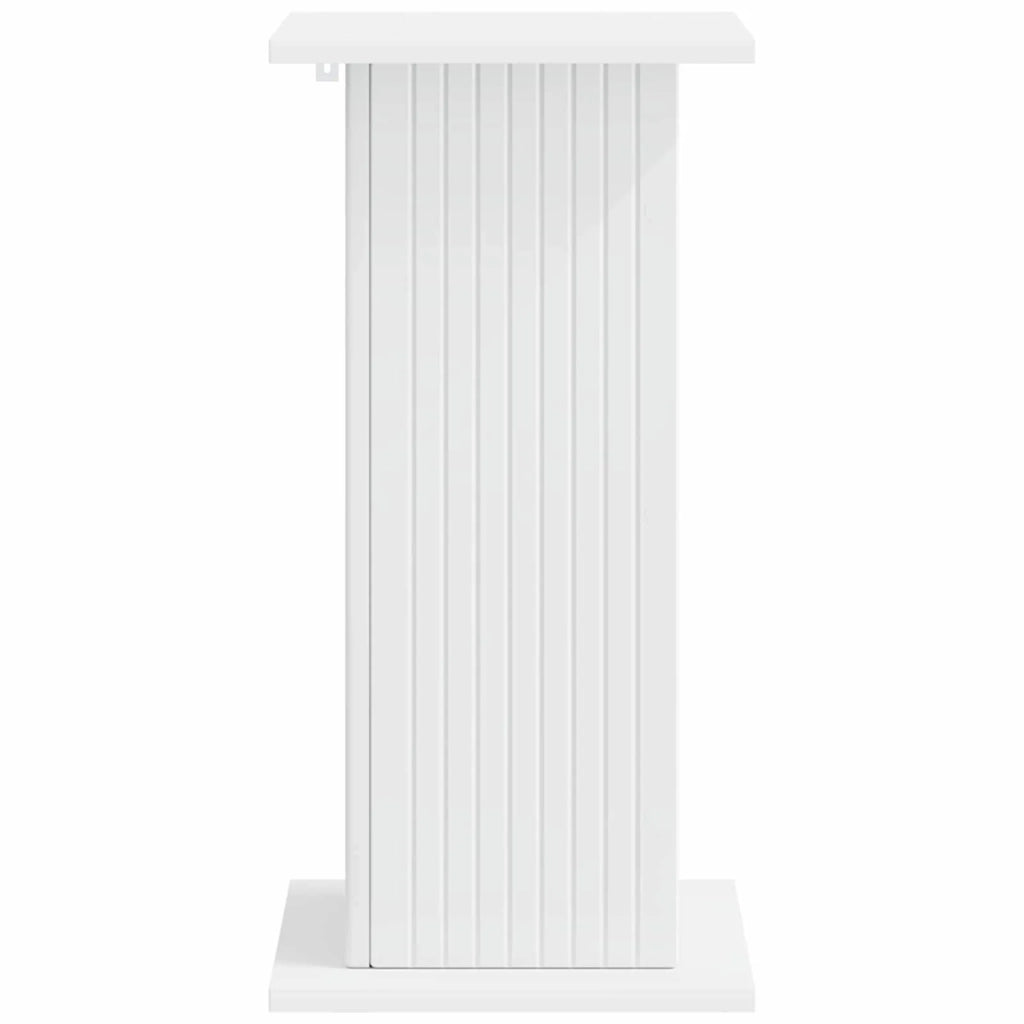 Supporto per piante 2 pcs Bianco 30,5 x 30 x 60,5 cm