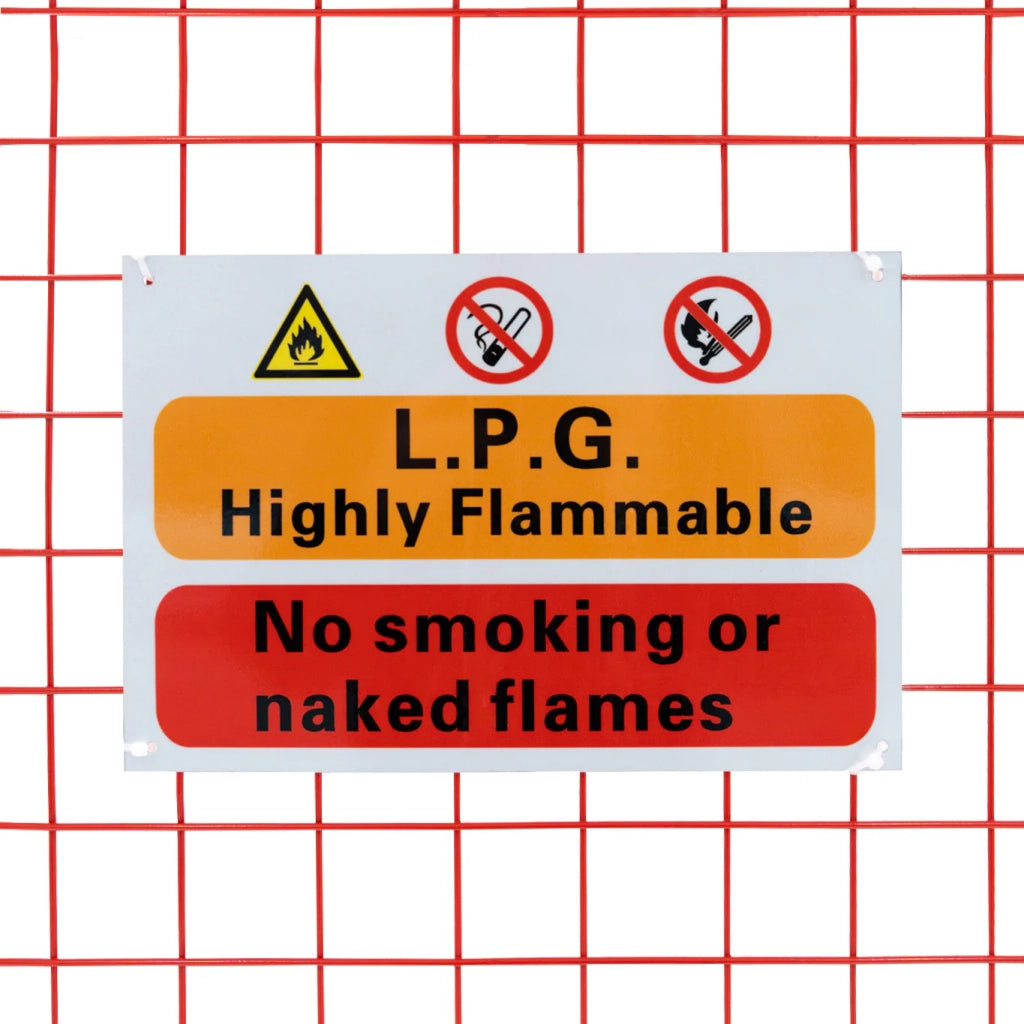 Gabbia di Sicurezza Pieghevole in Acciaio per Bombole di Gas - Contiene 3 Bombole da 19kg