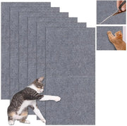 Pacchetto di 6 rampe autoadesive per gatti, 30 x 360 cm, protezione contro graffi per gatti, scala autoadesiva leggermente grigia per gatti, kit di protezione per gatti per la protezione di tappeti, divani e mobili.