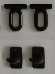 Occhioli e Ganci a Pavimento per Tende da Sole Ricambi Vari Colori Coppia