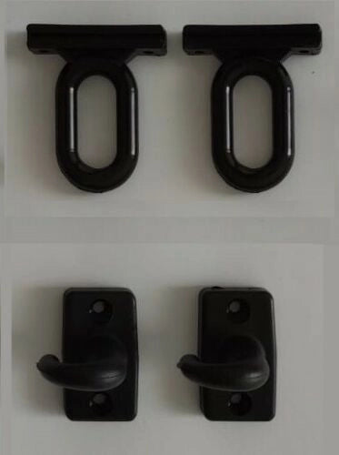 Occhioli e Ganci a Pavimento per Tende da Sole Ricambi Vari Colori Coppia