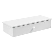 Mensola da parete con contenitore 60 cm bianco 03_0001720