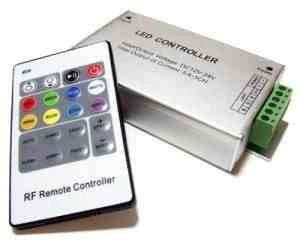 Controller RF con telecomando per strip LED RGB Eko-Light EKST1802