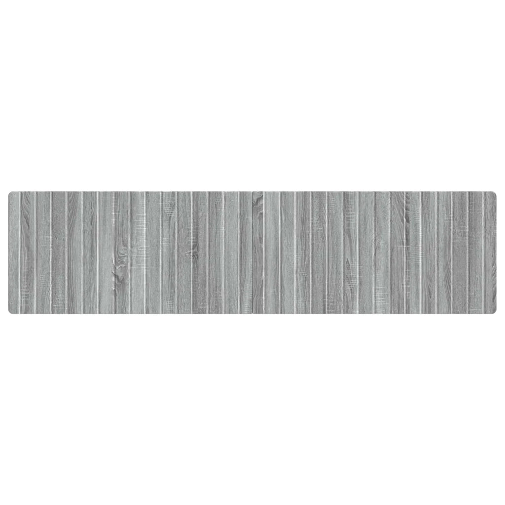 Testiera da Muro ZWOLLE Sonoma grigio Legno ingegnerizzato 896491