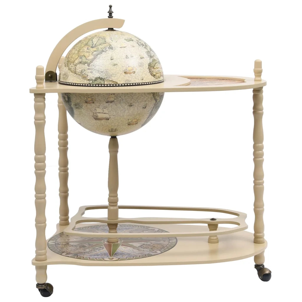 Bar a Globo Portavini Supporto Autoportante in Eucalipto Verde CFW6631210