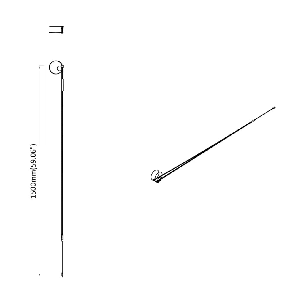 Striscia LED 2 pz Nero e Multicolore 1745 mm Rame e plastica CFW9142403