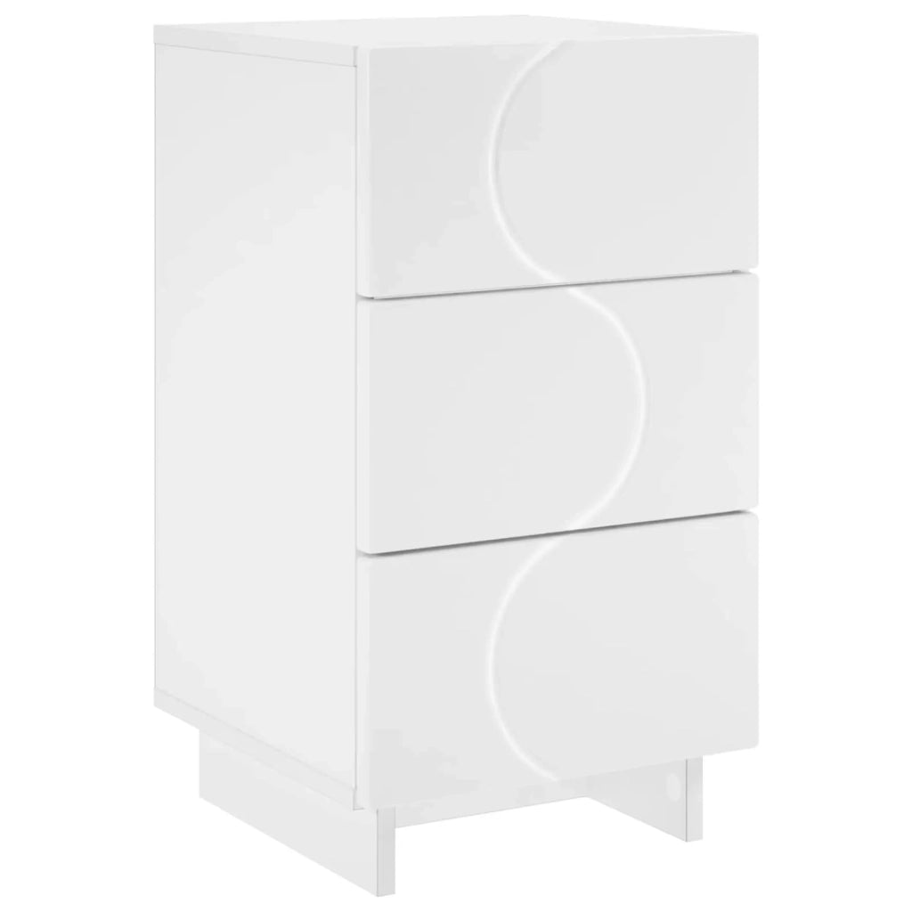 Armadio da Notte Bianco 33,5 x 34,5 x 60 cm 8011423