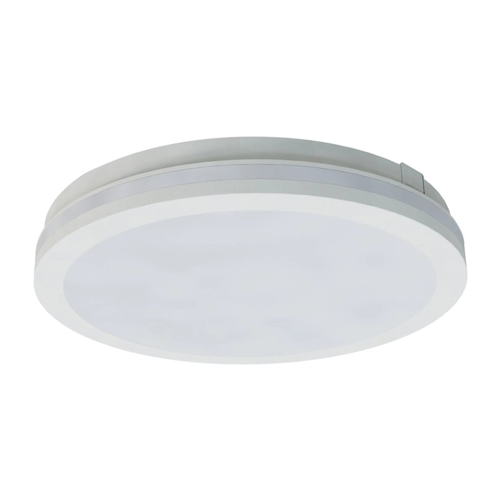 Plafoniera LED tonda Ø30 bianca 36W 4000K IP54 Eko-Light