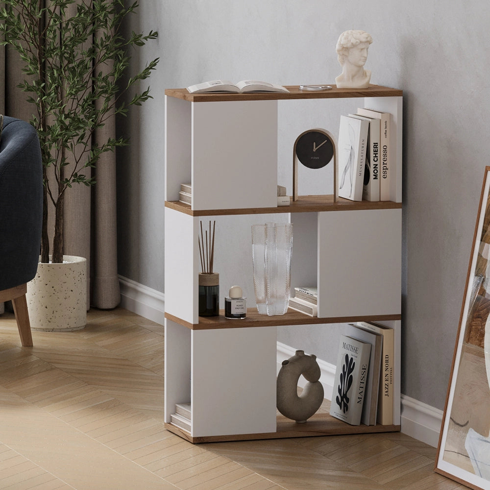 Vicco Divisorio per ambienti Rovere bianco/dorato 60 x 94 cm