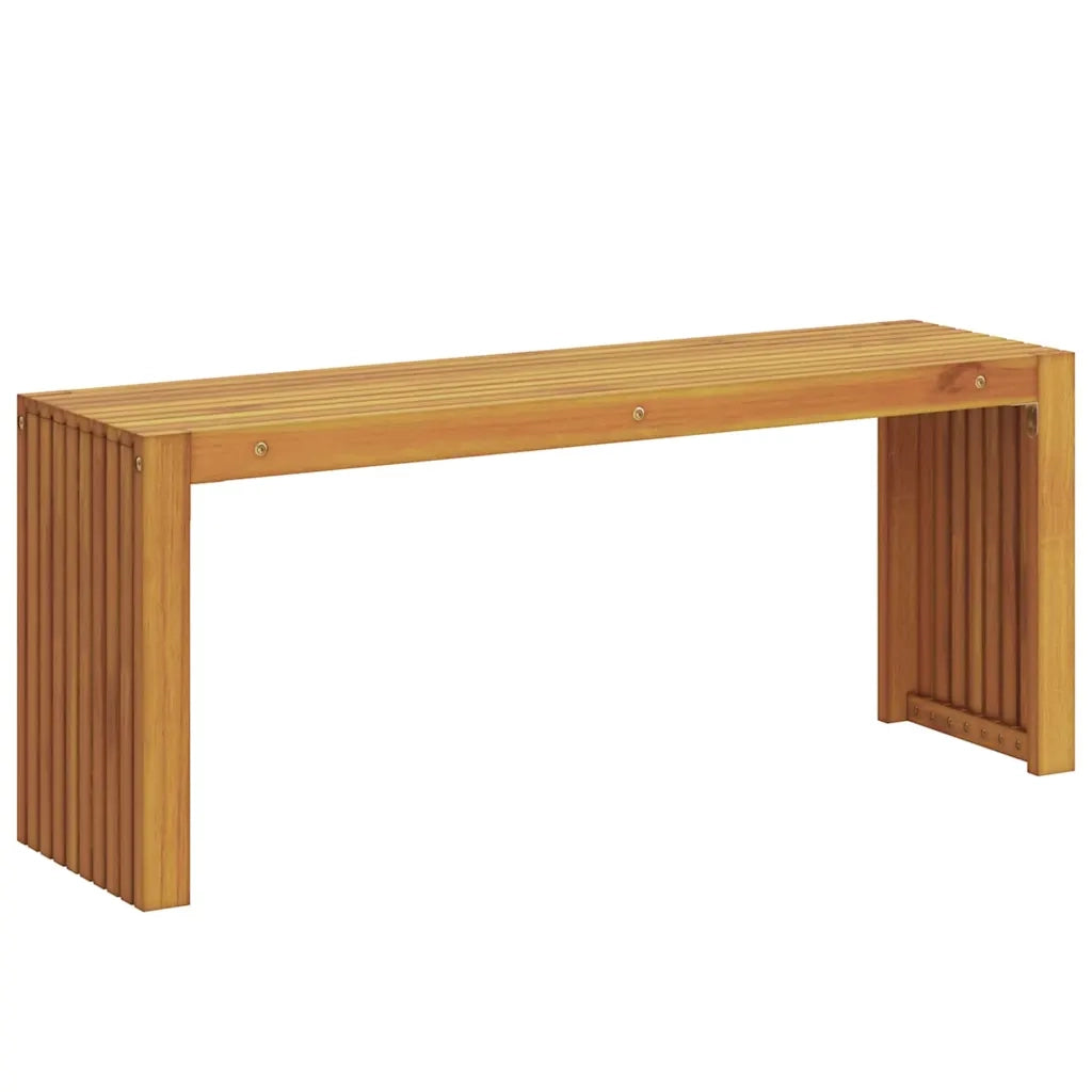 panchina Olio Naturale 110 x 30 x 45 cm Legno di teak solido 4108118