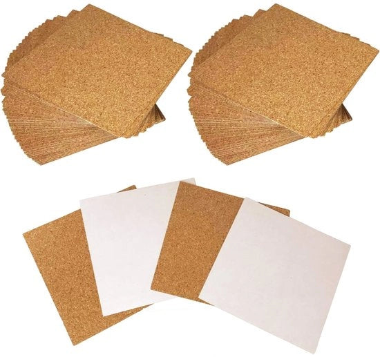 60 pezzi di adesivi per tappeti di gomma autoadesivi per tappeti di gomma 10 x 10 cm per tappeti di gomma e pavimenti di gomma per auto e DIY