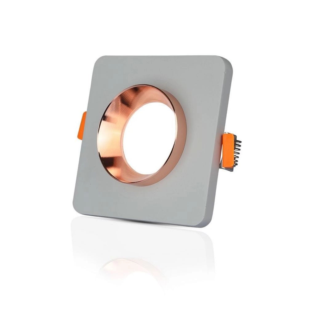 GU10 MATTURA DI GYPSUM GREE LIGHTRA RACCIA DI ROSE MATT ROSE GOLD
