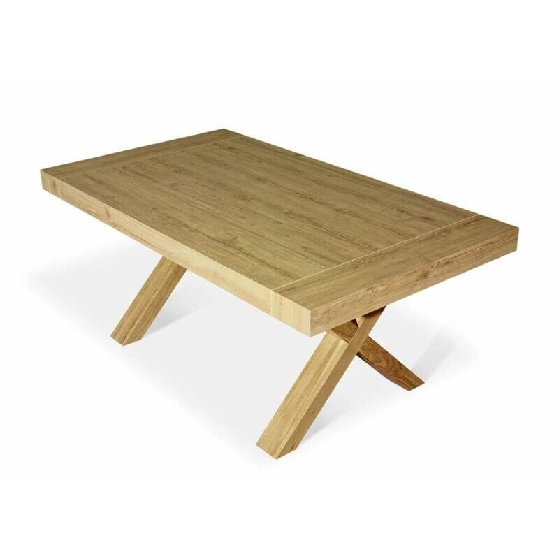TAVOLO IN ROVERE CONSUMATO ALLUNGABILE 100 X 280 CM