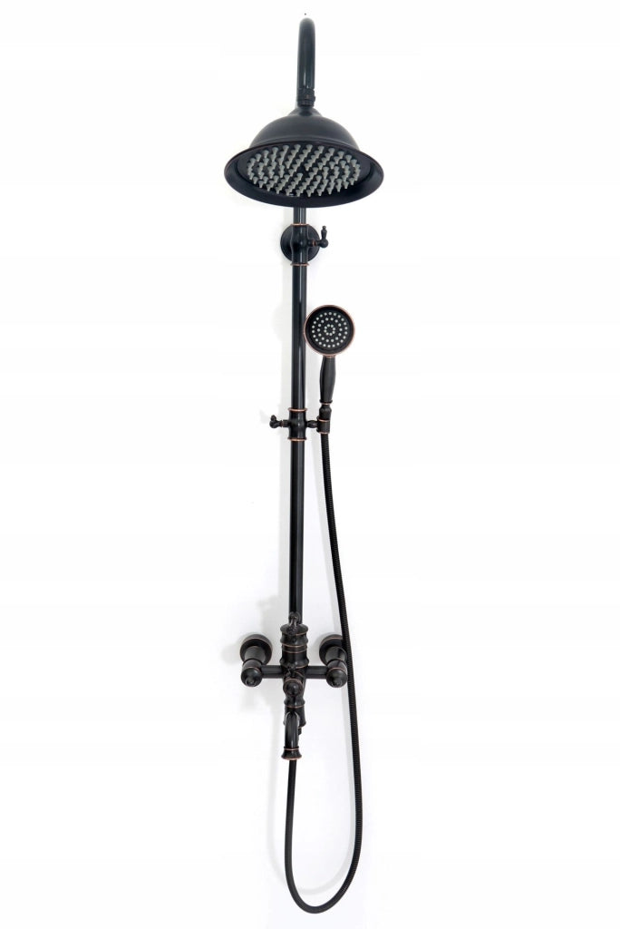Set Doccia Con Beccuccio Rea Vintage Black