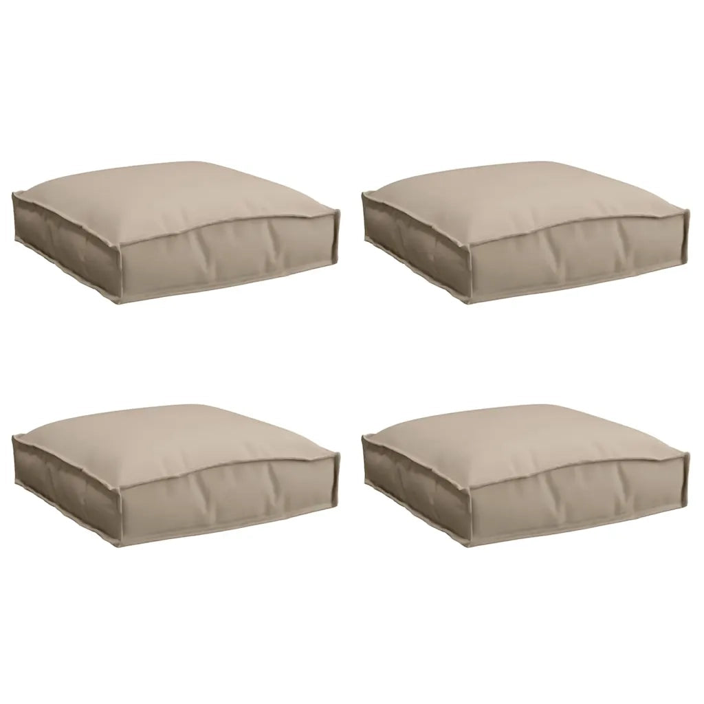 Cuscino 4 pcs Talpa 40 x 40 x 8 cm Tessuto Oxford 42001593