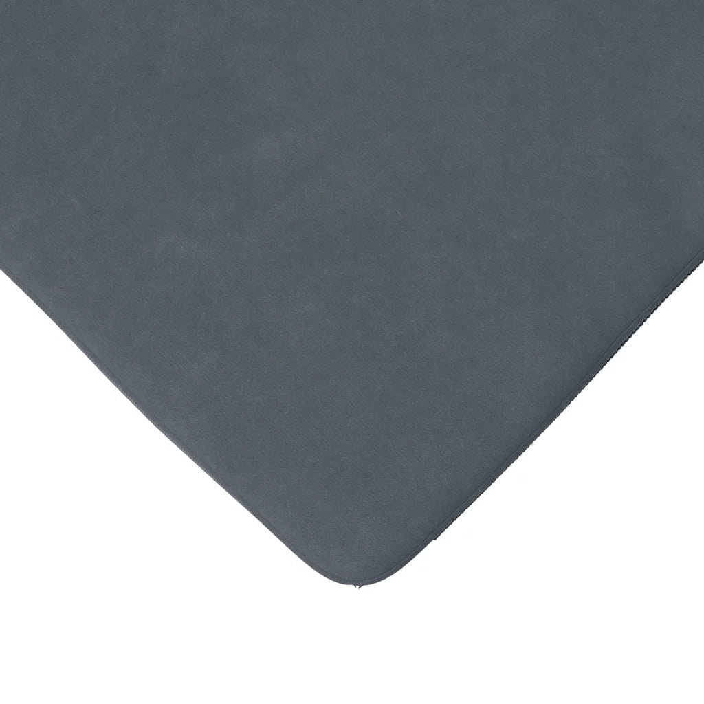 Cuscini per Seduta 4 pcs Grigio scuro 40 x 40 x 3 cm Velluto
