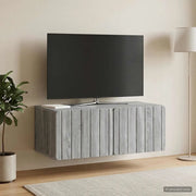 Mobile Porta TV da Muro 78,5 x 41 x 30 cm Sonoma grigio 898351