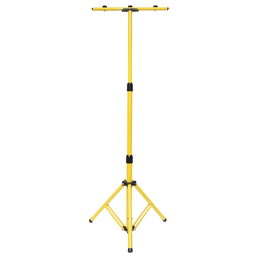 Supporto per proiettore a doppio treppiede in metallo, altezza regolabile 62-155 cm