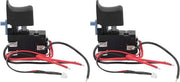 Sostitutiva Interruttore di Trazione per Trapano - 21V - Elettroutensili - Plastica Alluminio - 2 Pezzi - Universale - Ricerca Elettroutensili .
