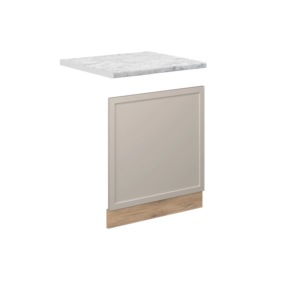 Vicco Pannello frontale GrigioBeige 60 cm , PL Marmo