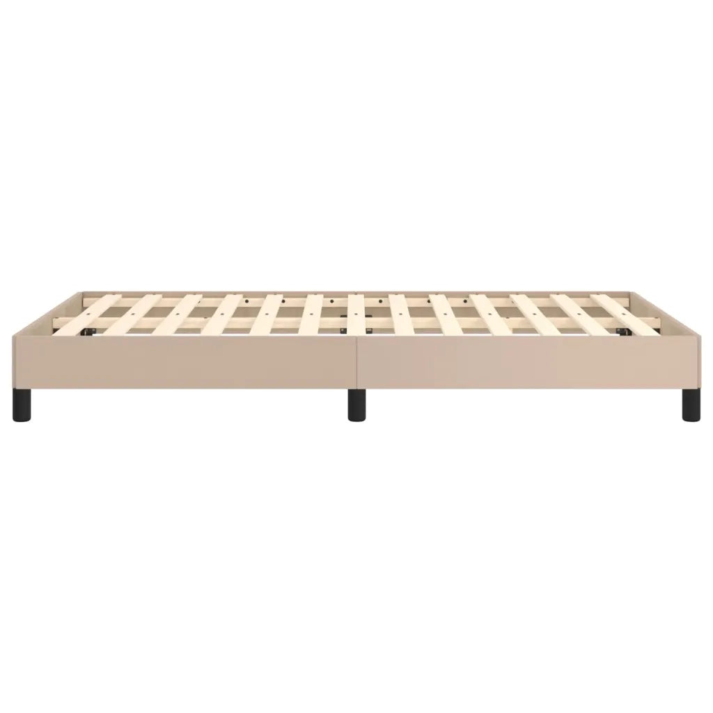 vidaXL Giroletto senza Materasso Cappuccino 120x190 cm in Similpelle