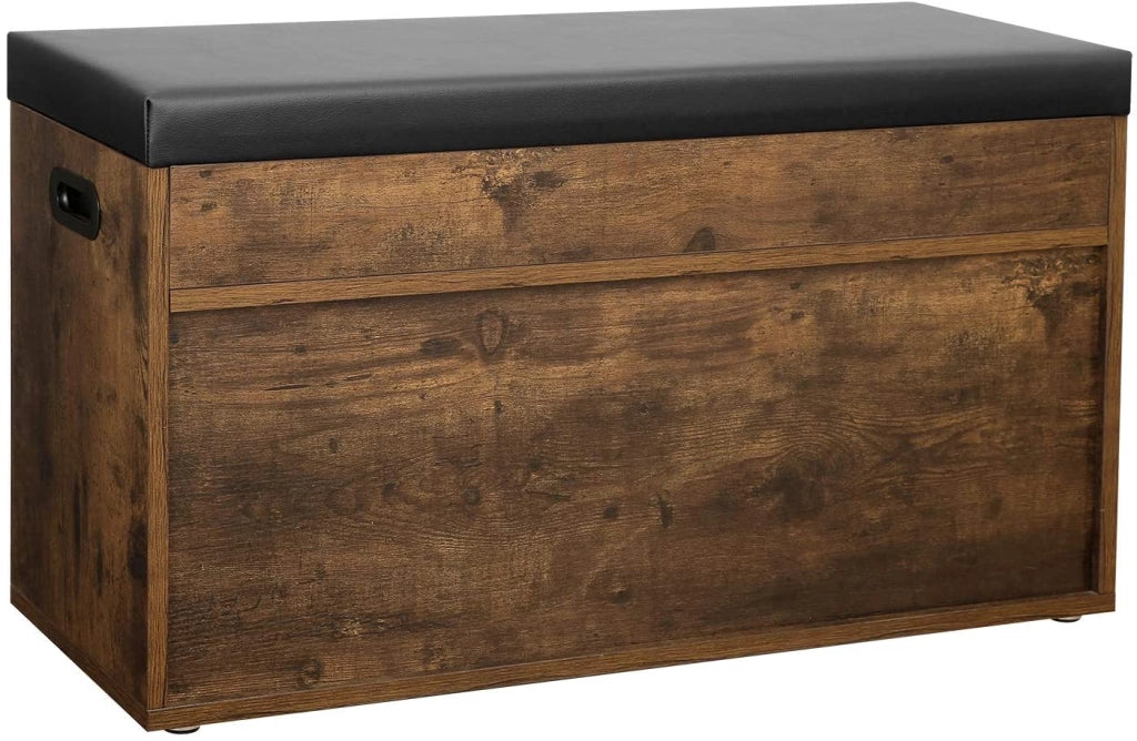 Valora SCARPIERA CON SEDUTA LHS30BX Truciolato Marrone Rustico per Corridoio