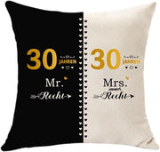 Regalo di compleanno 30° per lui/lei, copriletto di compleanno, migliore idea per regalo di anniversario di matrimonio, regalo di compleanno 30° per genitori, uomini, donne, coppie, coniuge/coniugata (30)
