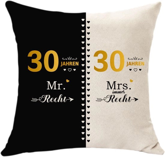 Regalo di compleanno 30° per lui/lei, copriletto di compleanno, migliore idea per regalo di anniversario di matrimonio, regalo di compleanno 30° per genitori, uomini, donne, coppie, coniuge/coniugata (30)