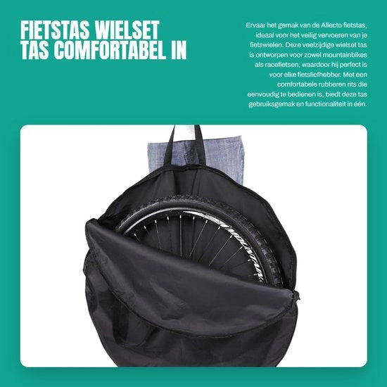 Fiatte per Bicicletta Doppio Impermeabile - Fiatte per Bicicletta Singolo - Fiatte per Bicicletta con Tasca - Leggero - Ripiegabile - Nylon Duraturo - Fiatte con Cinghie
