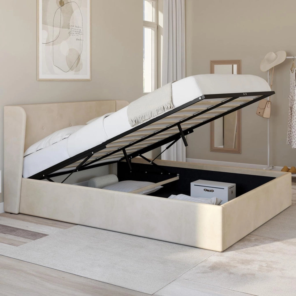 Scarpiera con 2 ante con ripiano design industriale LUIS