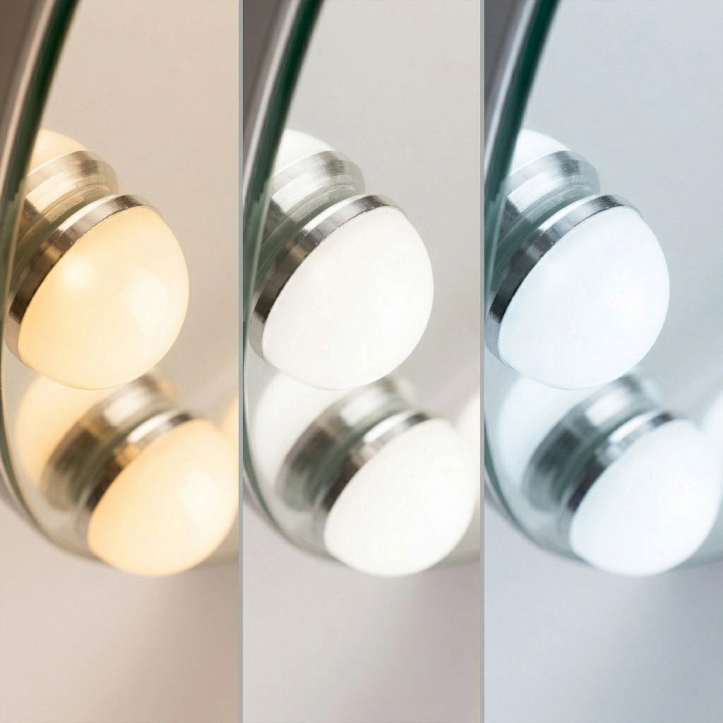 Specchio Led Hollywood White