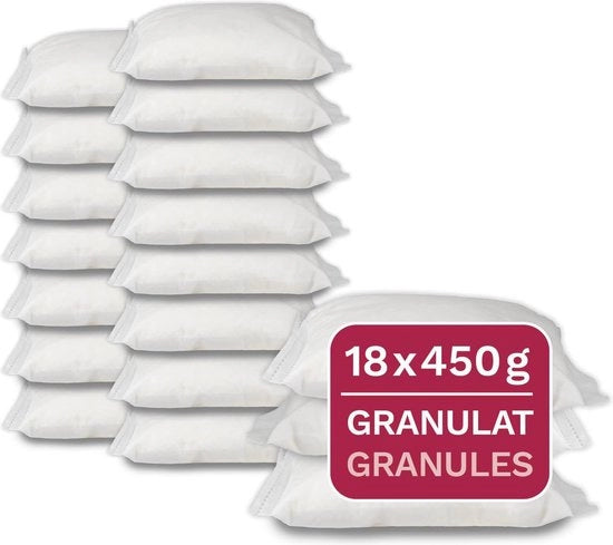 Asciugatore universale con sacchetti di assorbimento - 18 x 450 g granulato in sacchetti di polietilene