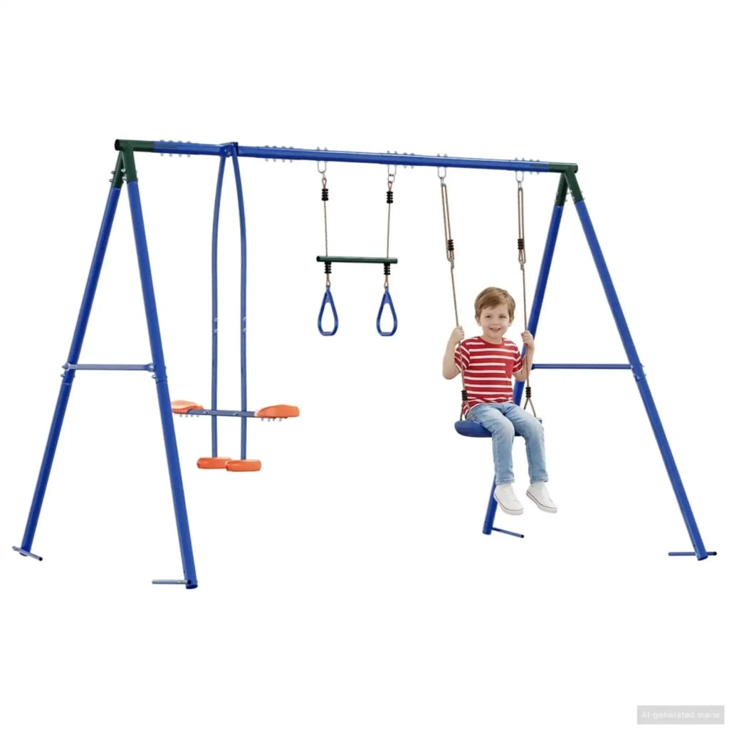 Set di Altalene per Esterni Multicolore 263 x 185 x 185 cm 3429821