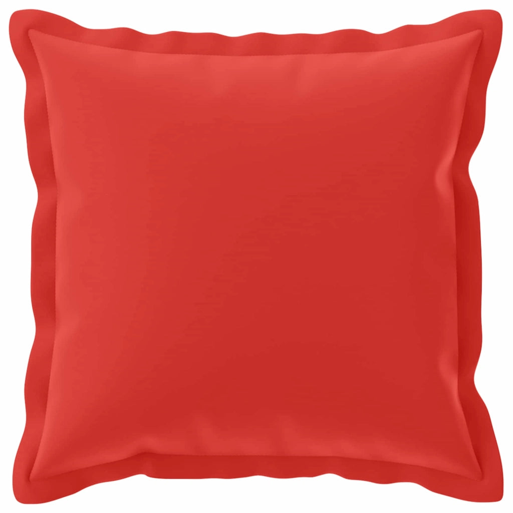Federa 2 pz HOUTEN Rosso 45 x 45 cm Poliestere 918769