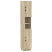 Armadio da Bagno con Ripiano Aperto HOORN Rovere Sonoma 897257