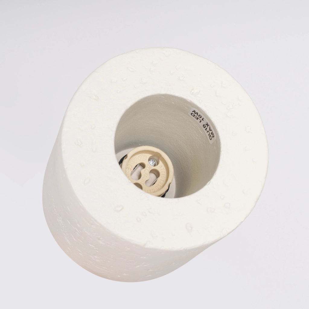 Spot soffitto industriale cemento beige GU10 10W Rondeo
