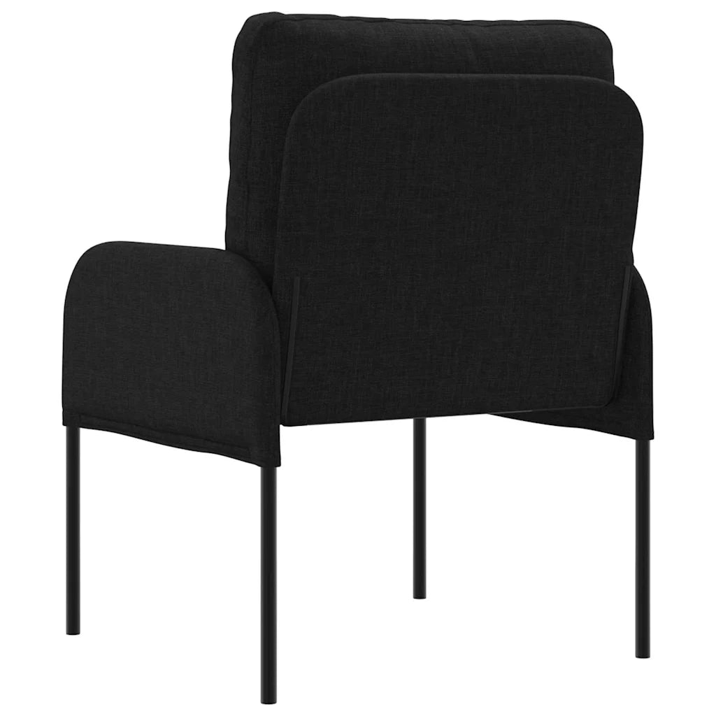 Divani con cuscino 55cm Nero Legno compensato