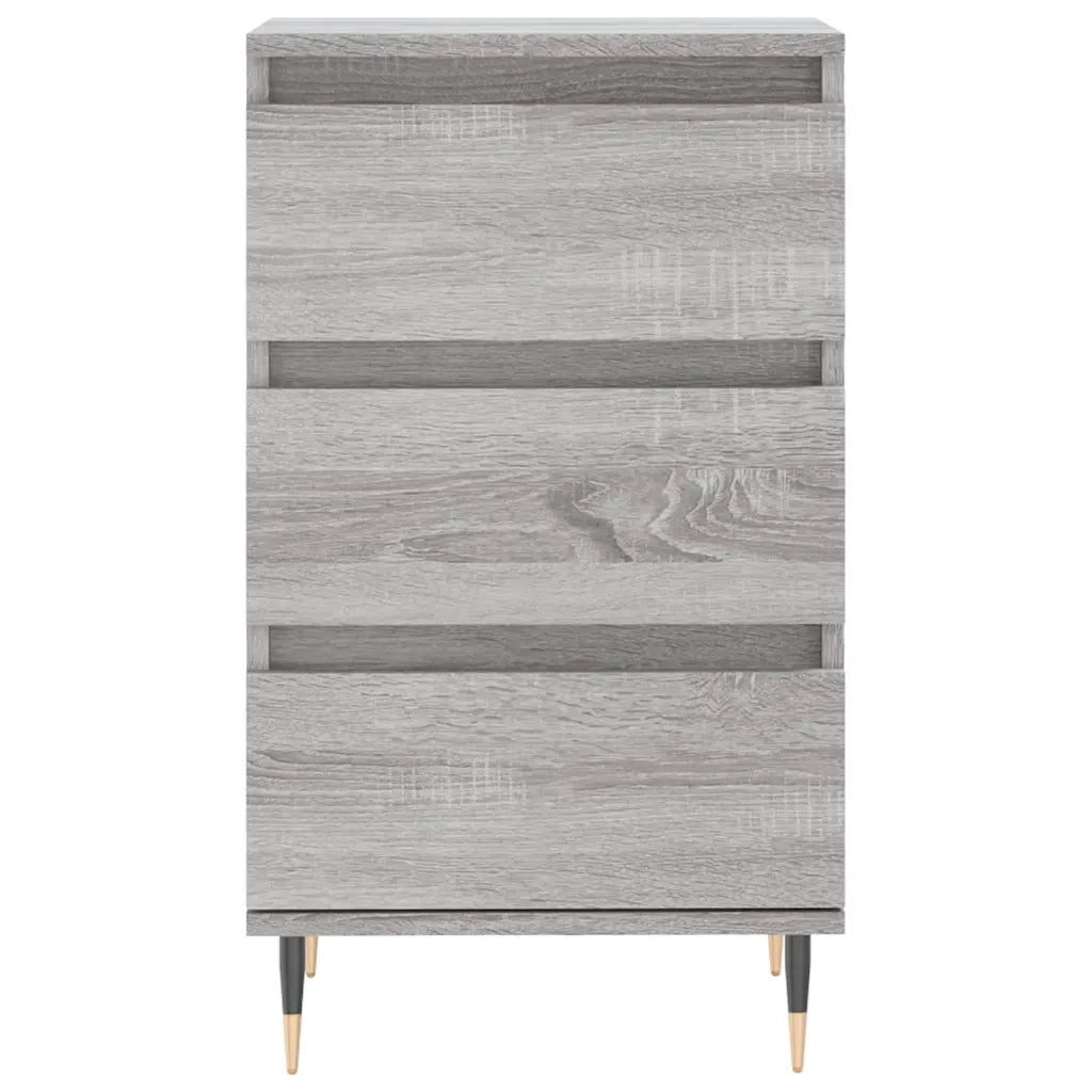 Credenza Grigio Sonoma 40x35x70 cm in Legno Multistrato