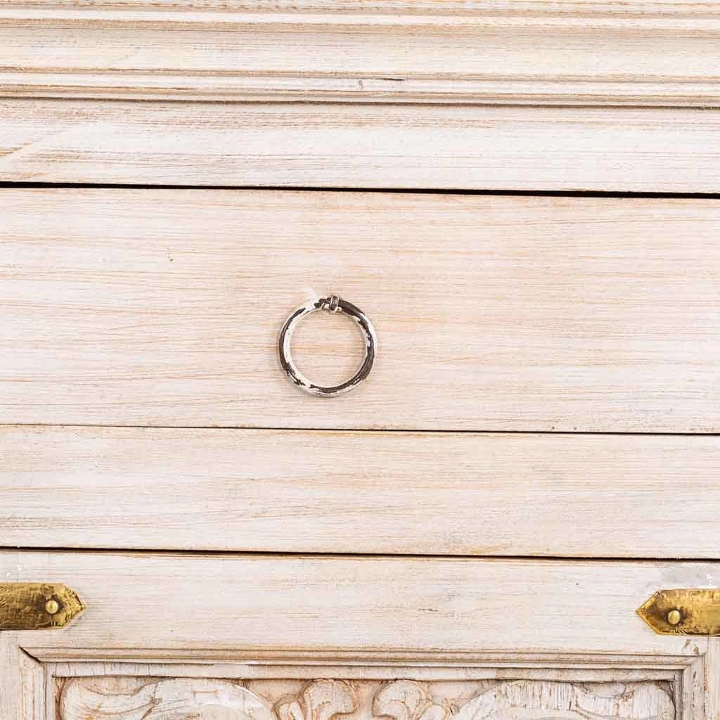 Credenza artigianale in legno 178x43x102h cm