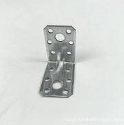 Angolo di supporto - 10 pezzi - 50*50*35mm - 1,8mm spessore - Piattaforma di supporto in legno pesante in acciaio galvanizzato - Installazione semplice per progetti DIY - Bevallatrice per pannelli L in legno - Antiruggine (Non includono viti)