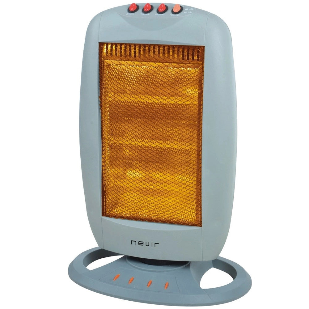 Trade Shop - Stufa Alogena Lampade Oscillante 3 Potenze 400 - 800 - 1200 W Watt -