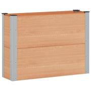 Letto rialzato da giardino Marrone 100 x 30 x 72 cm