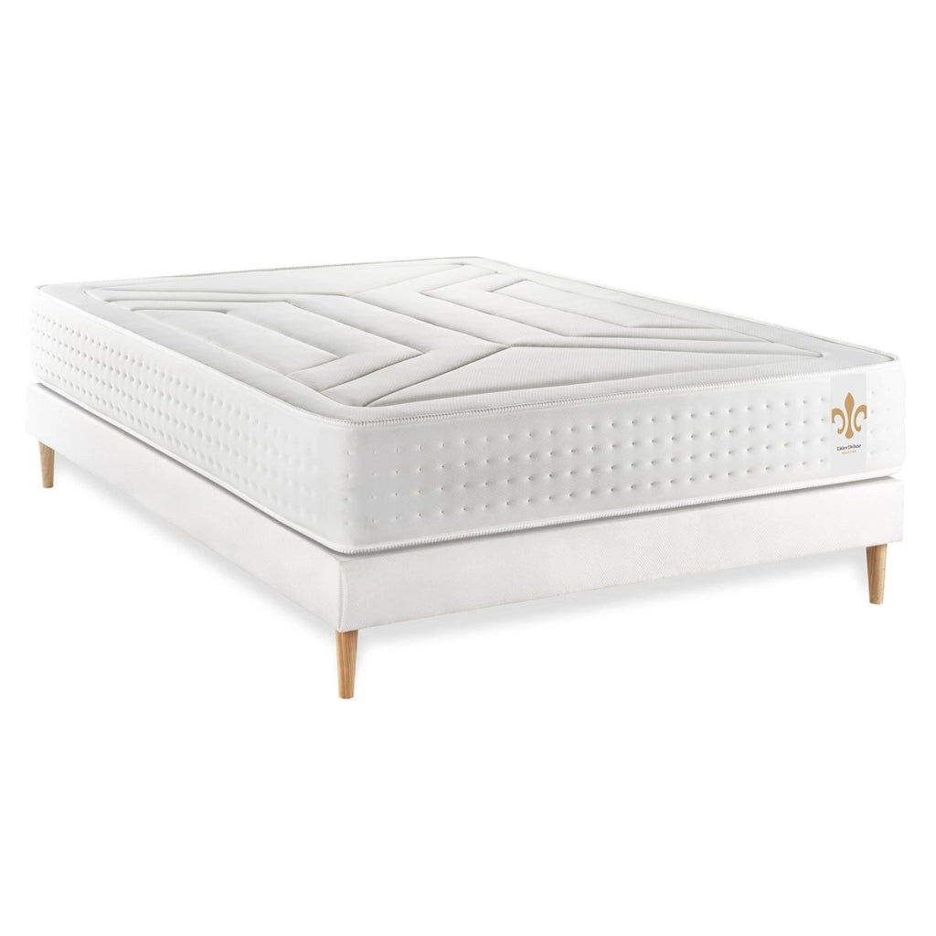 Set materasso e base 140x190 cm - Vingt-Quatre