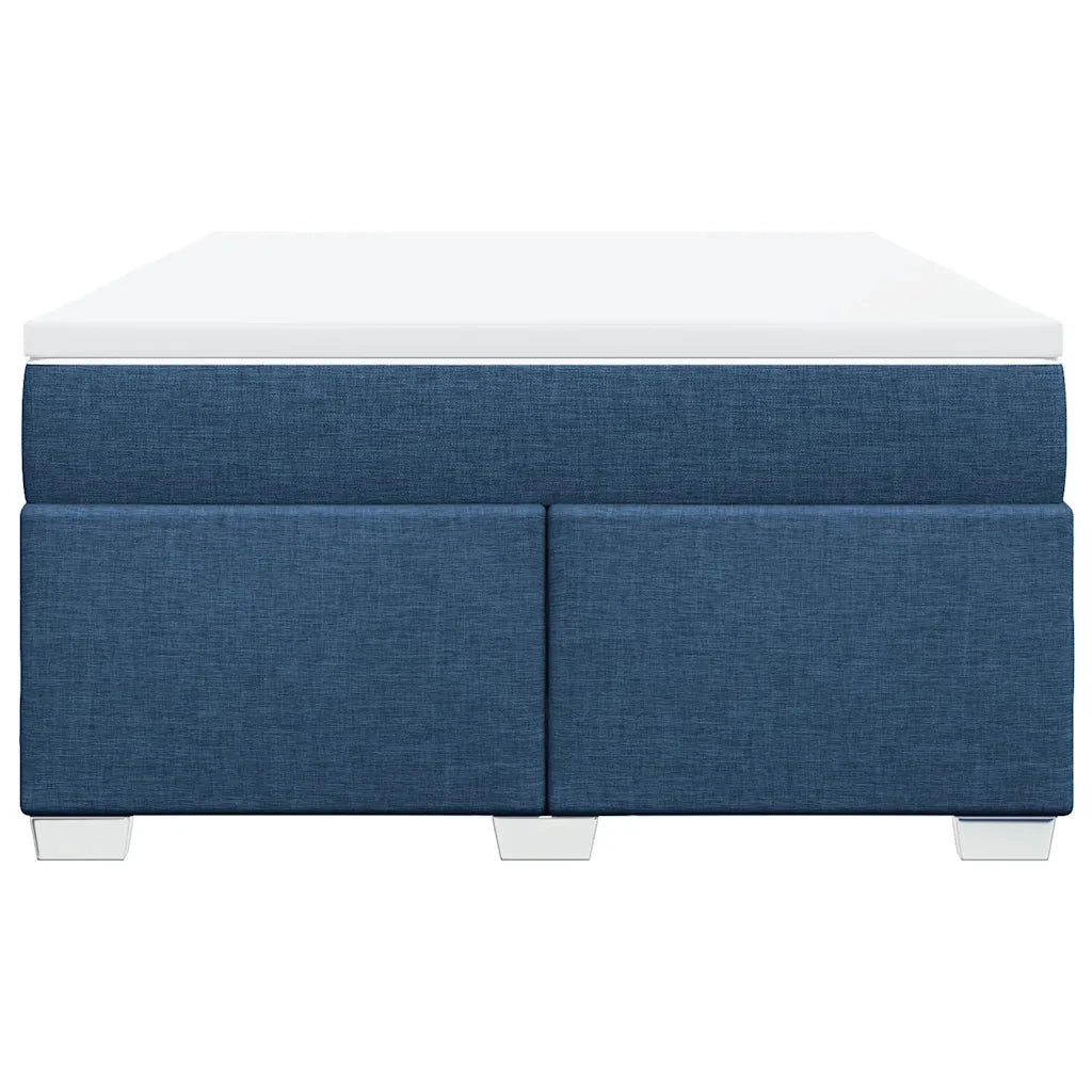 Giroletto a Molle con Materasso Blu 140x190 cm in Tessuto 3285136