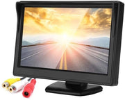 Retrovisore 5 pollici HD - Schermo LCD a prova d'acqua - Supporta PAL/NTSC - IP65 - Facile da installare - Risoluzione alta 800x480 - Sistema di retrovisore