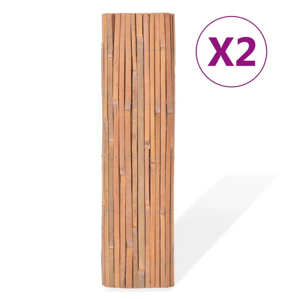 Recinzioni in BambÃ¹ 2 pz 100x400 cm cod mxl 5503