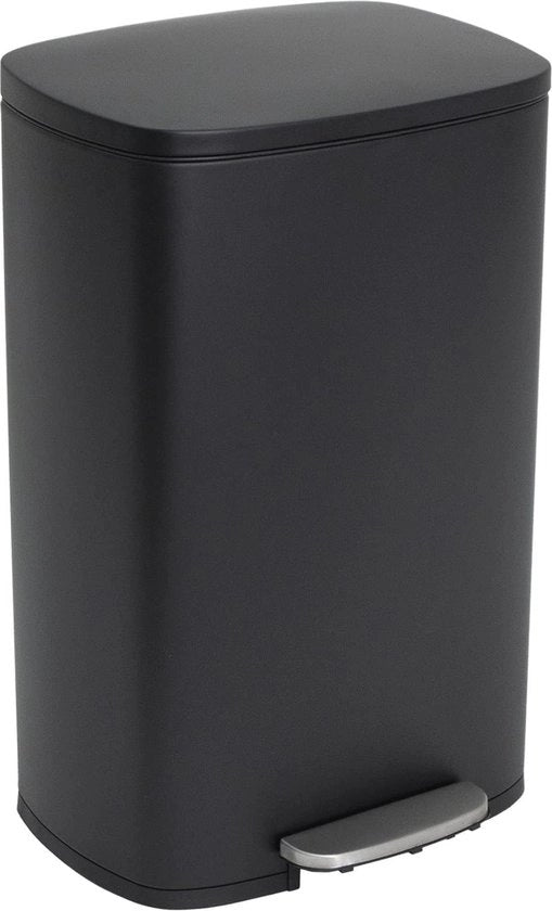Cassetto per contenitori da cucina 50 litri - Matto Nero RVS Softclose
